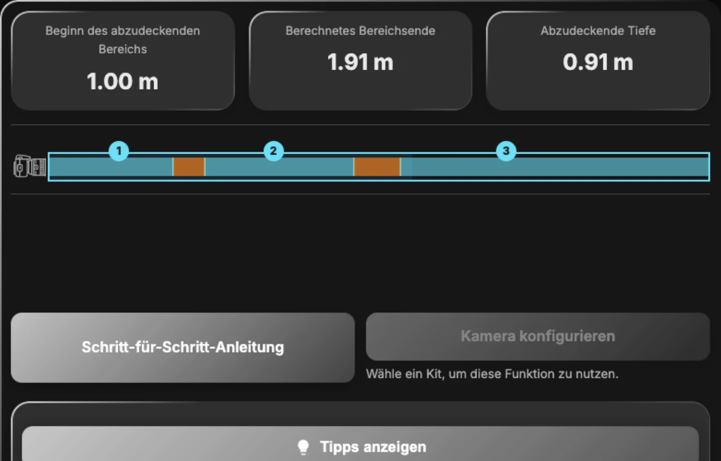 Focus Stacking · Aufnahmeplanung